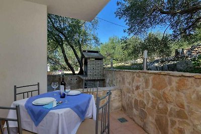 Ferienwohnung nahe am Meer mit Balkon