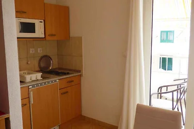 Ferienwohnung mit einen Balkon und Meerblick