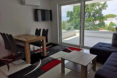 Ferienwohnung mit Balkon und Meerblick