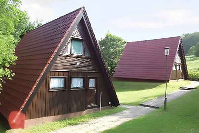 Finnhütte mit Terrasse