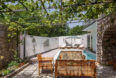 Ferienhaus mit Pool und Grill