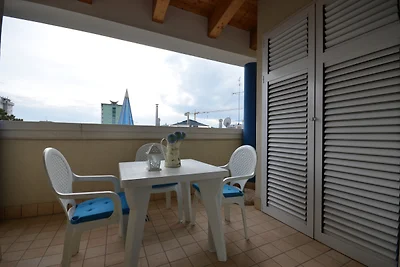 Ferienwohnung mit Klimaanlage und Balkon