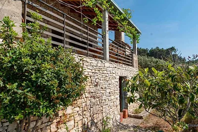 Ferienhaus mit Terrasse und Meerblick