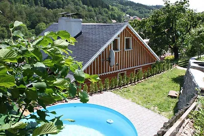 Ferienhaus mit Sauna und Aussenpool