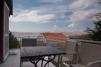 Ferienwohnung mit Poolnutzung und Meerblick