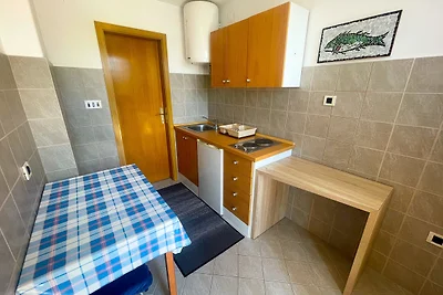 Studio mit einem Balkon direkt am Meer