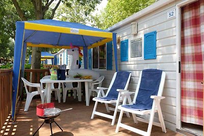 Mobilehome mit Terrasse und Klimaanlage