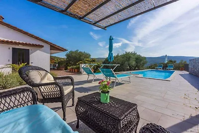 Ferienhaus mit Pool und Grill