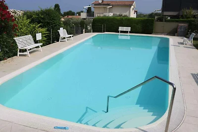 Ferienwohnung mit Terrasse und Kamin
