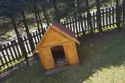 Ferienhaus in der Natur mit Whirlpool und Sau