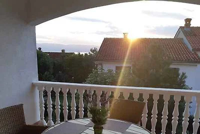 Ferienwohnung mit Meerblick-Terrasse und