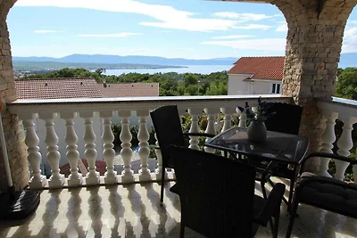 Ferienwohnung mit Balkon und Meerblick