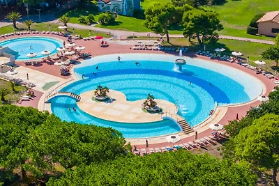 Mobilehome mit Klimaanlage, Terrasse und Pool