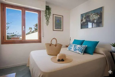 Ferienwohnung mit Balkon mit Meerblick