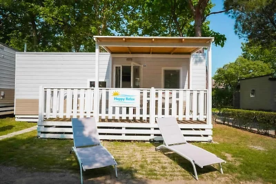 Mobilehome mit Klimaanlage, Terrasse und Pool