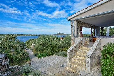 Ferienhaus mit Klimaanlage und Meerblick