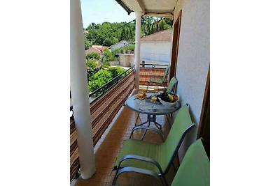 Ferienwohnung mit Balkon und Meerblick