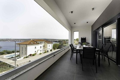 Ferienwohnung mit Panoramablick auf das Meer