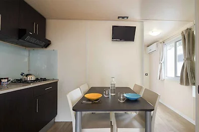 Mobilehome mit Parkplatz