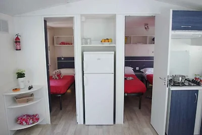 Mobilehome mit Klimaanlage, Terrasse und Pool