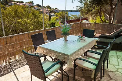 Ferienhaus mit Klimaanlage und Meerblick