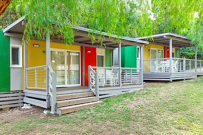 Mobilehome mit Parkplatz