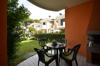 Ferienwohnung mit Garten und Klimaanlage