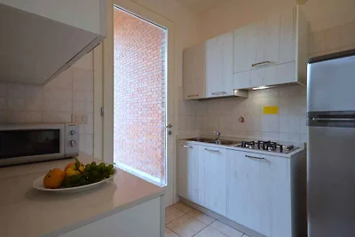 Ferienwohnung mit Garten und Klimaanlage