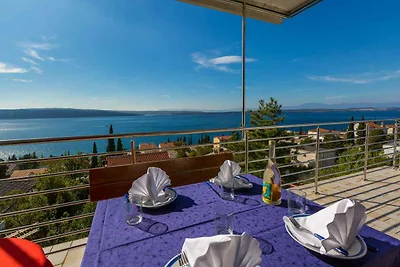 Ferienwohnung mit Terrasse und Meerblick