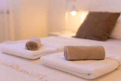 Ferienwohnung mit Terrasse in Strandnähe