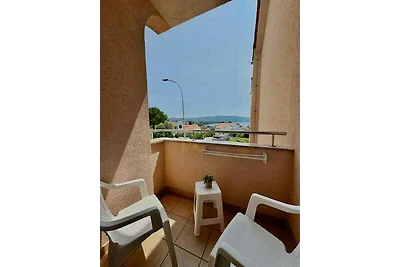 Studio mit Klimaanlage und Meerblick