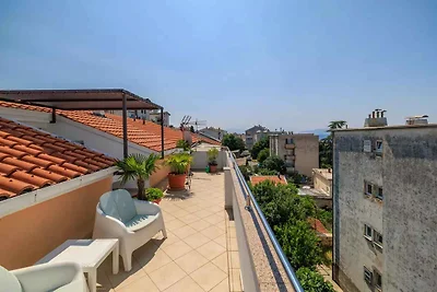 Ferienwohnung mit Balkon und Meerblick