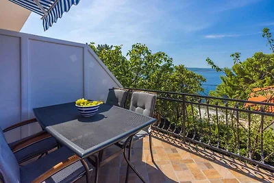Ferienwohnung mit Terrasse, Balkon und Meerbl