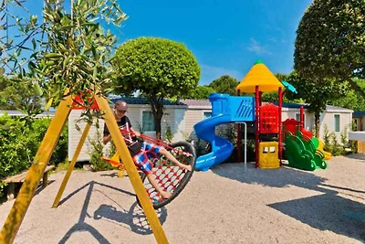 Mobilehome mit Klimaanlage, Terrasse und Pool