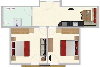 Ferienwohnung mit WLAN und Wellnessbereich