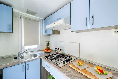 Mobilehome mit Klimaanlage, Terrasse und Pool