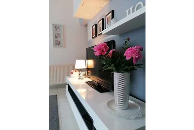 Ferienhaus mit Waschmaschine und