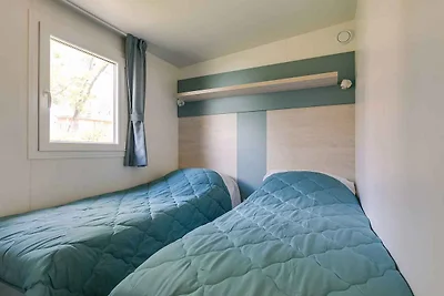 Mobilehome mit Terrasse am Pool