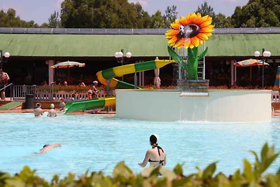 Mobilehome mit Klimaanlage, Terrasse und Pool