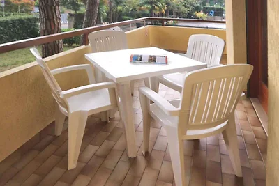 Ferienwohnung mit Klimaanlage und Balkon