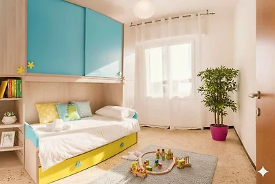 Ferienwohnung mit Garten, Balkon und Internet