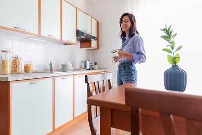 Studio mit Balkon und Klimaanlage