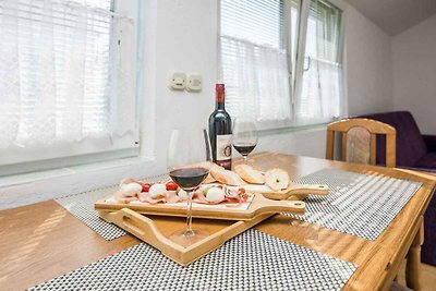 Ferienwohnung mit Garten und 400 m vom Strand