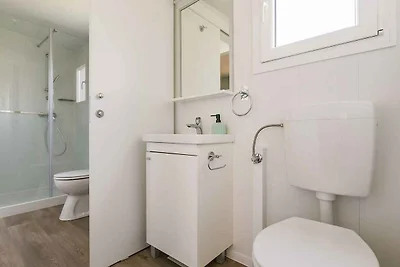 Mobilehome mit Terrasse am Pool