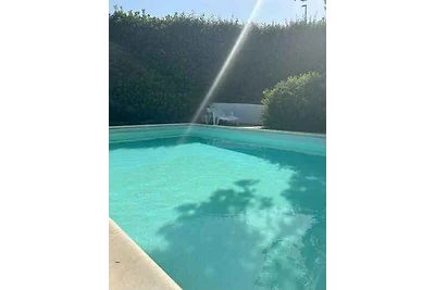 Ferienhaus mit privatem Pool und Meerblick