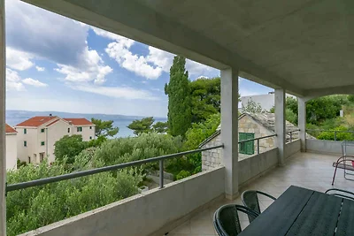 Ferienwohnung Duce Beach in Duće mit Meerblic