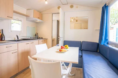 Mobilehome mit Klimaanlage, Terrasse und Pool