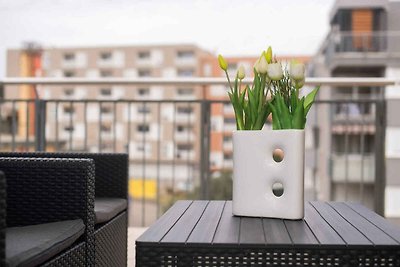 Ferienwohnung mit Klimaanlage und Balkon in