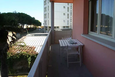 Ferienwohnung mit Klimaanlage und Balkon