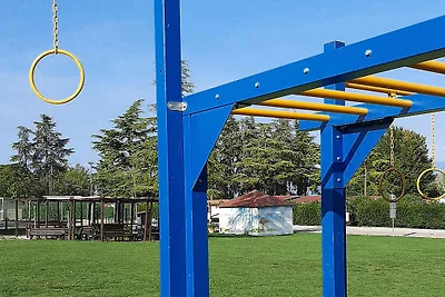 Mobilehome mit Klimaanlage, Terrasse und Pool